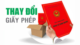 Tư vấn thay đổi giấy phép doanh nghiệp